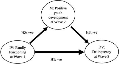 Family Functioning and Adolescent Delinquency in Mainland China: Positive Youth Development Attributes as a Mediator